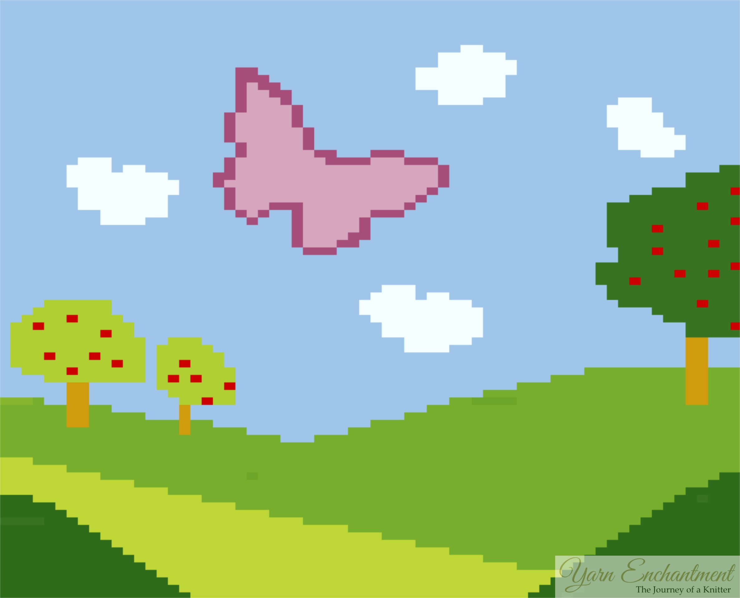 the pattern to the drawing